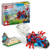 LEGO Marvel 11206 Spidey und seine unglaublichen Freunde Spidey auf seinem Motorrad gegen Rhino