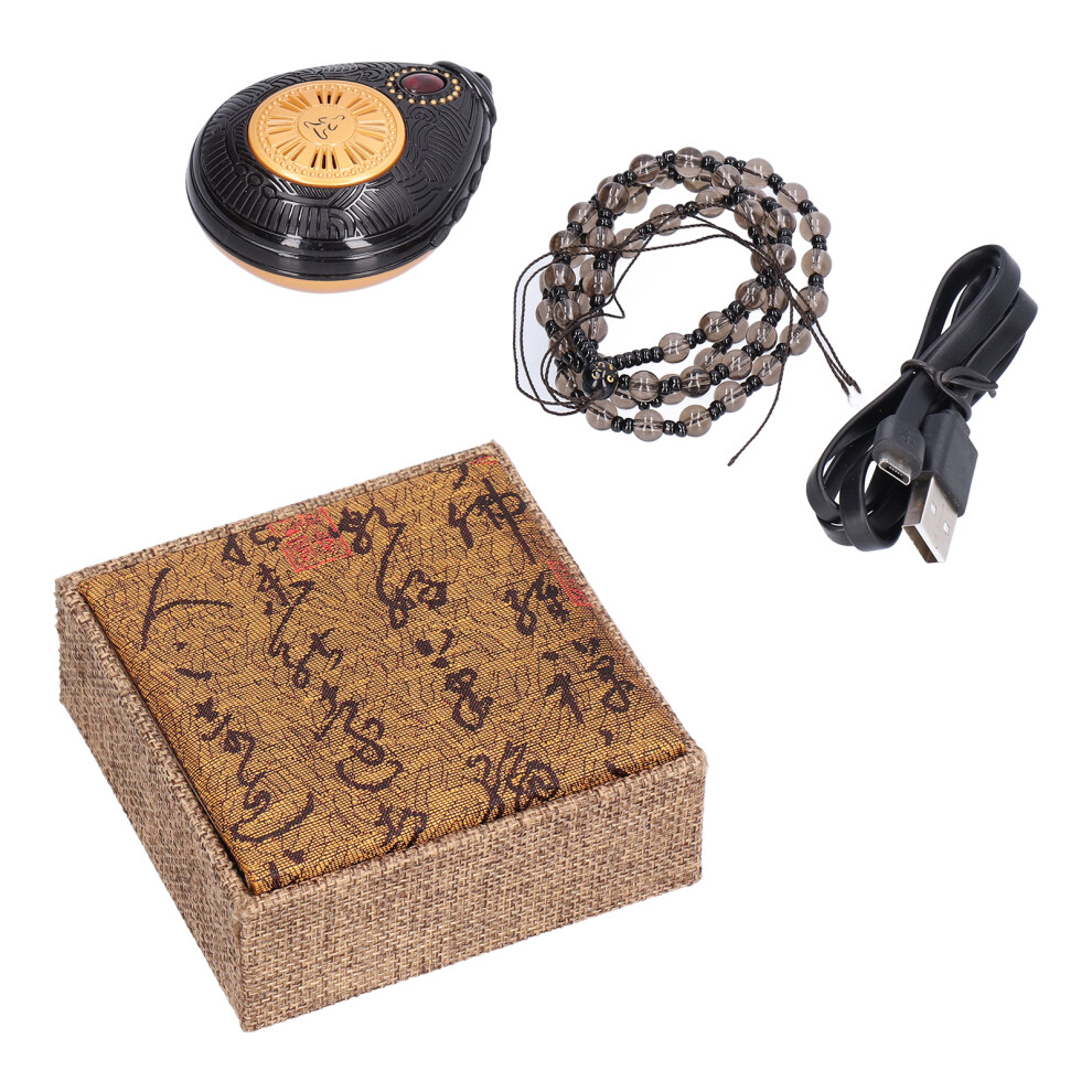 Portable Buddha Music, Wooden Fish Shaped Player For Home Temple Use, Mini Buddhist Chanting Device, Beautiful Appearance Clear And Loud Sounds, 9464372599882