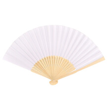 Éventails décoratifs pour fêtes et mariages, avec des parties arrondies et lisses pour éviter les blessures aux mains, robustes et durables pour