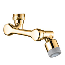 Golden Touch for Your Sink: Multifunctional Extension Faucet, Premium Brass with Four-layer Filter, 1080 Free Rotation for Multi-scene Use