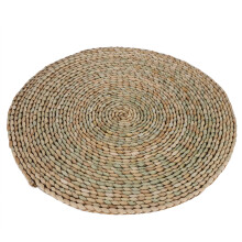 Japanese Tatami Cushion, Handwoven Straw Seat: Eco-friendly Woven Mat for Home Decor, Yoga Meditation Pad, Floor Sitting Pillow, 2PCS Breathable and C