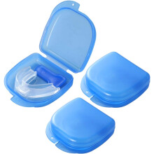 Retainer-etui, BPA-fri, ventilert beholder for retainere, munnbeskyttere og proteser, EVA-materiale som er lett å bære for sikker oppbevaring