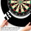 Εύκολη εγκατάσταση προστατευτικού για το Dartboard, ανθεκτικός δακτύλιος 4