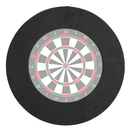 Εύκολη εγκατάσταση προστατευτικού για το Dartboard, ανθεκτικός δακτύλιος 1
