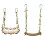 Bird Cage Swing Landscaping Props  Swing Toy Climbing Interactive Ladder Anti-Chewing Ring 1