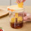 Manual Salad Dressing Mixer with Egg Separator - Multi-Function Kitchen Gadget for Dressings, Sauces, and Oils A 5