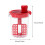 Manual Salad Dressing Mixer with Egg Separator - Multi-Function Kitchen Gadget for Dressings, Sauces, and Oils A 6