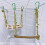 Bird Cage Swing Landscaping Props  Swing Toy Climbing Interactive Ladder Anti-Chewing Ring 3