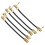Gitarr  Effect Device Ansluter Tråd Dubbelt Flat  Anaerobic Audio  Pedal Instrument Jack Plug 20CM 1