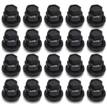 20Pcs Black Lug Nut Covers Cap for  S10 Blazer & for  Jimmy Sonoma 15661036