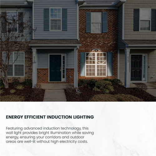 Outdoor LED Wall Light Balcony Exterior Wall Courtyard Induction Light Corridor Lighting Decorative Light White Light 2