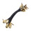 Gitarr  Effect Device Ansluter Tråd Dubbelt Flat  Anaerobic Audio  Pedal Instrument Jack Plug 20CM 7