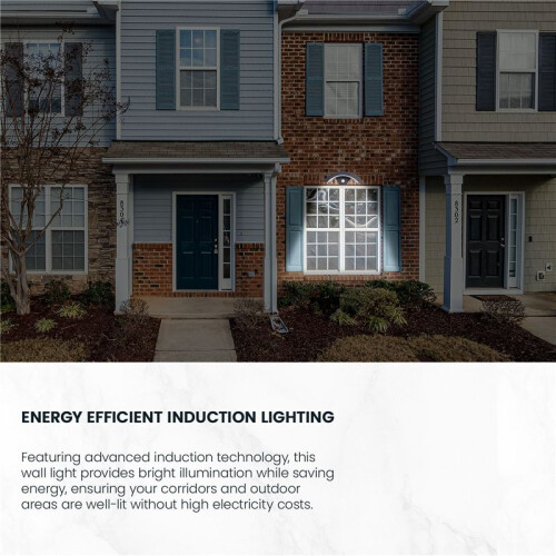 Outdoor LED Wall Light Balcony Exterior Wall Courtyard Induction Light Corridor Lighting Decorative Light Warm Light 2