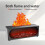 Humidifier Simulation Flame Aromatherapy Humidifier, Home Aromatherapy Diffuser with Night Light Essential Oil Diffuser 3
