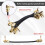 Gitarr  Effect Device Ansluter Tråd Dubbelt Flat  Anaerobic Audio  Pedal Instrument Jack Plug 20CM 2