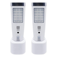 4 in 1 Motion Sensor Wall Light, Power Off LED Night Light Flashlight, Rechargeable Emergency Flashlight EU Plug