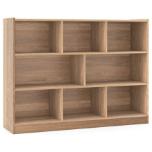 Biblioteca infantil - HELLOSHOP26 - 3 níveis - 122 x 32 x 93 cm - Madeira MDF - Design moderno