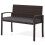 Divano da esterno - HELLOSHOP26 - 56x110 cm - 2 persone - Rattan PE - Cuscini morbidi 1