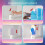 Lights Projector, Cordless Night Light with Rotating Button to Adjust Brightness Suitable for Bedroom/Desktop Decoration 7