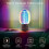 Lights Projector, Cordless Night Light with Rotating Button to Adjust Brightness Suitable for Bedroom/Desktop Decoration 4