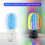 Lights Projector, Cordless Night Light with Rotating Button to Adjust Brightness Suitable for Bedroom/Desktop Decoration 9