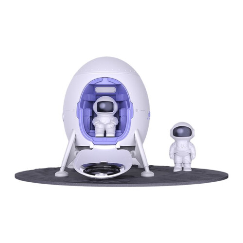 Astronaut  Light Projector Space Lander Spacecraft Ceiling Projector with Remote Control Projection Night Light