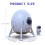 Astronaut  Light Projector Space Lander Spacecraft Ceiling Projector with Remote Control Projection Night Light 9