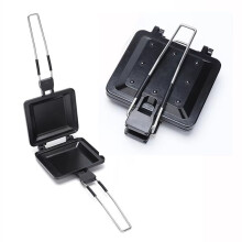 Versatile Non-Stick Sandwich Maker, Aluminum Alloy Breakfast Baking Pan with Waffle, Pancake, Barbecue & Grill Functions
