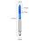 Machine Thread Tapping  Coating Tap Cobalt High Speed Steel Special Screw Tip Machine Tapping Bit(M4x0.7 Tip) 6