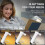USB Rechargeable LED Reading Light - Clip- Book Light, Portable Bookmark Light with Adjustable Brightness 5