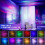 Astronaut  Light Projector Space Lander Spacecraft Ceiling Projector with Remote Control Projection Night Light 4