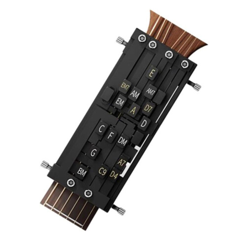 Guitar Chord Trainer for Beginners - Portable Practice Tool with Learning System for Guitar Chords and Scales