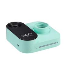 Camera Shape Humidifier USB Portable Large Mist Volume Desktop Water Bottle Humidifier for Bedroom Office Green