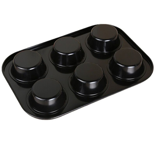 Cake Mold Muffin Pan 6-Hole Muffin Cup Baking Pan DIY Baking Pan Baking Mold 2