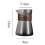 Immersion Coffee Dripper  Pour Over Dripper Immersion Dripper  Kaffeemaschine Glaskaffeefilter V02 Kaffee 6