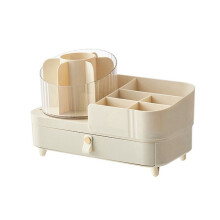 Kosmetik-Aufbewahrungsbox, Schmuck-Aufbewahrungsregal, Make--Pinsel, Augenbrauenstift, Lippenstift-Aufbewahrungstube, Kommode, Drehbares Regal