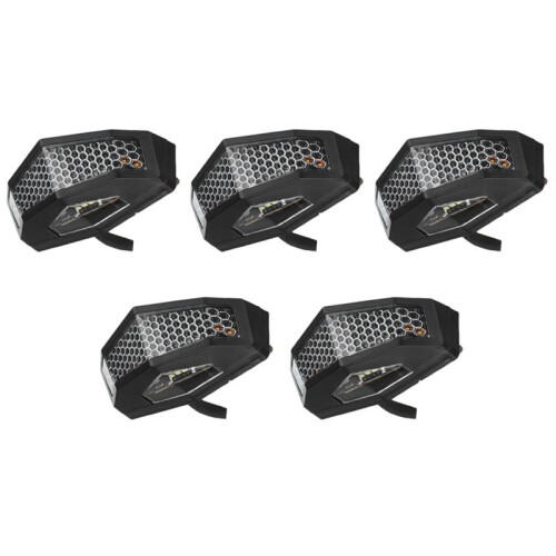 5X Universal Motorcycle LED Turn Signals Modified Tail Light Cafe Racer   Brake Lamp