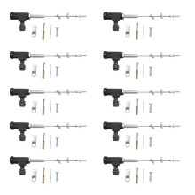 10X Motorcycle Hydraulic Clutch Master Cylinder Rod Brake Pump M10X1.25mm Aluminum Black