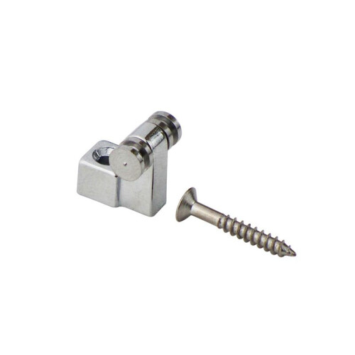 Electric Guitar  Bearing String Buckle Guitar Rolling Tree Retainer String Lock Roller String Guide Silver 2