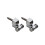 Electric Guitar  Bearing String Buckle Guitar Rolling Tree Retainer String Lock Roller String Guide Silver 10