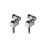 Electric Guitar  Bearing String Buckle Guitar Rolling Tree Retainer String Lock Roller String Guide Silver 2
