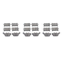 3X Motorcycle Front and Rear Brake Pads for XAdv 750 X-Adv ADV750 2017-2021 CBR650R CB650R 2019-2021