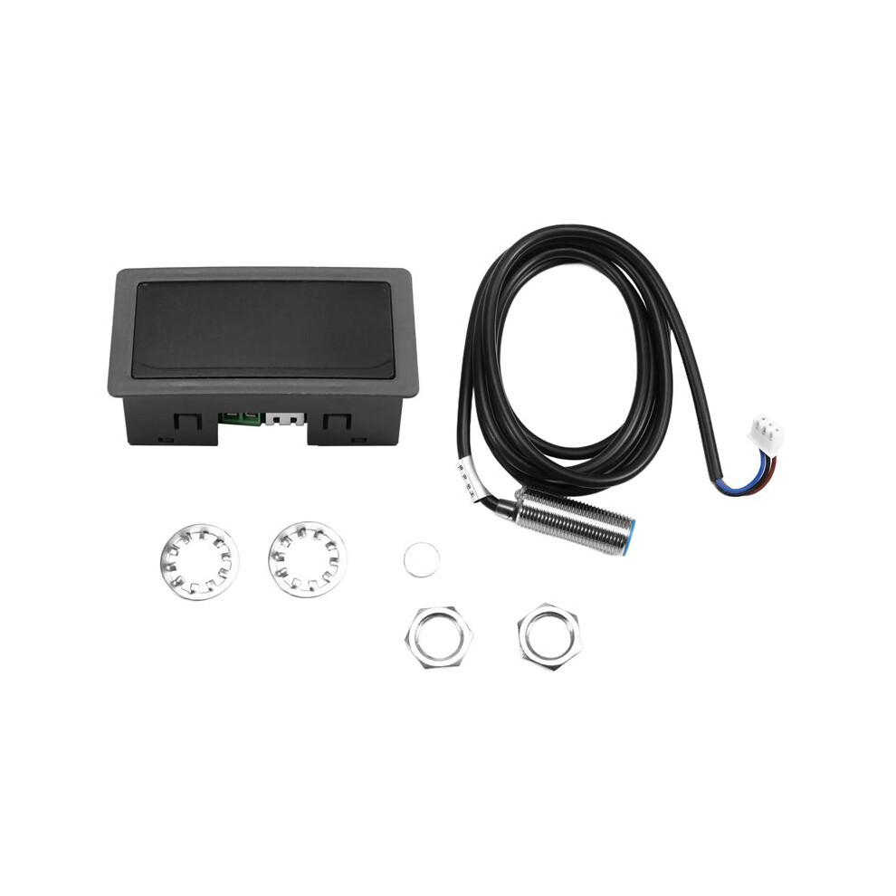4 Digital Led Display Tachometer Rpm Speed Meter High Precision Tachometer With Hall Proximity Sensor Npn 4711641886859