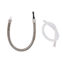 Invólucro de Tubo de Leite de Aço Inoxidável com Adaptador HP1 para Modelos de Máquina de Café Jura: WE8, ENA 8, Micro-90, E6, D6