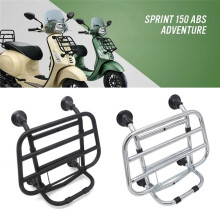 Motorrad-Frontregal, Gepäckträger, Lagerregal für  Primavera 150 2015-2019, Sprint 150 2017, Schwarz