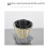 För Orea  Filter Cup Cone Kaffefilterhållare Kaffefilter Återanvändbart Bärbart Behåll Filter 6