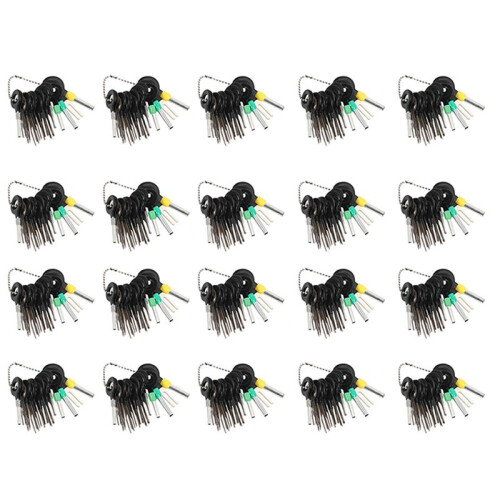 420Pcs Terminals Removal Key Tools Set for Car, Wiring Crimp Connector Pin Extractor Puller Repair Remover Key Tools Set