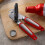 Red Manual 3-in-1 Multifunctional Can Opener Kitchen Tool with Bottle Opener 4
