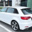 Car Rear Triangular Window Louvers Shutters Blinds Cover Trim for  A3 S3 8V Hatchback 2014-2020 Glossy Black 3