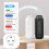 300m³ Wall Plug Aroma Diffuser with Sensor Night Light   App Fragrance Diffuser UK Plug B 5